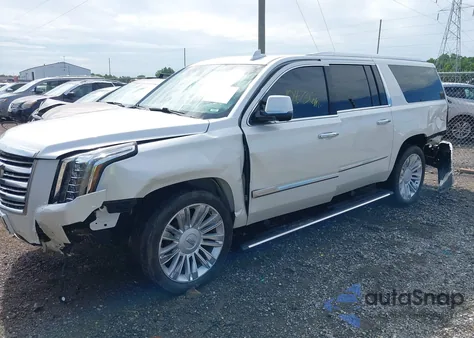 2019 Cadillac Escalade Esv Platinum из США, поврежденный, VIN 1GYS4KKJ2KR104688